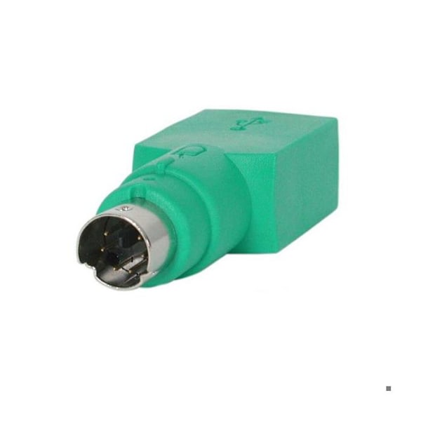 PS/2 til USB musadapter - STARTECH - Han/Hun - Grøn - Converter - Adapter