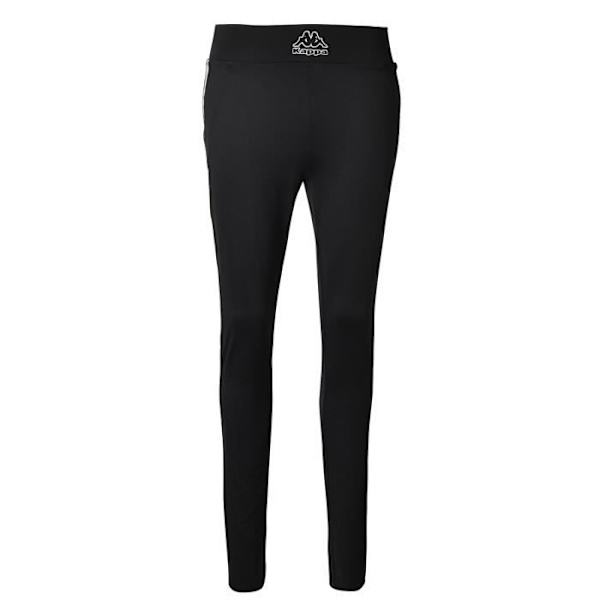 Kappa Cipaxy mustat naisten leggingsit - Multisport - Polyesteri ja elastaani - Edessä logo Svart. M