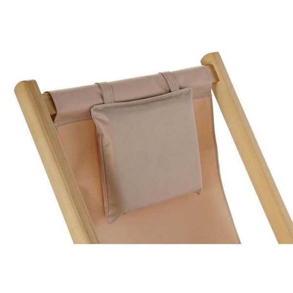 Fåtölj - Brun - Polyester MDF - Nackstöd - 57,5 x 113 x 77 cm