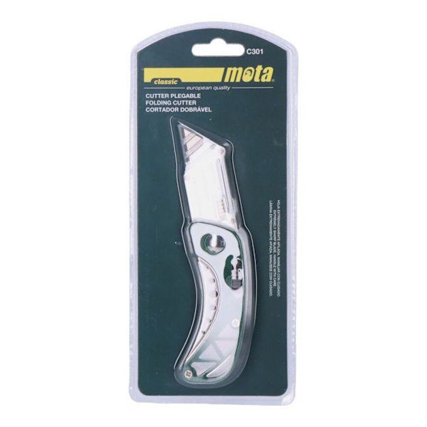 Foldbare kniv - Mota - C301 - Aluminium - Zink - Sikkerhedslås system Aluminium, Zink