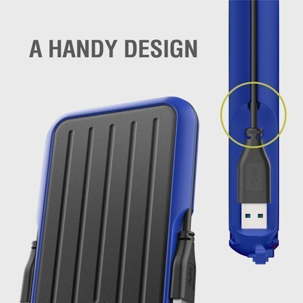 Ulko HDD - Silicon Power - Armor A66 - 2To - Keltainen - Iskunkestävä ja vedenkestävä
