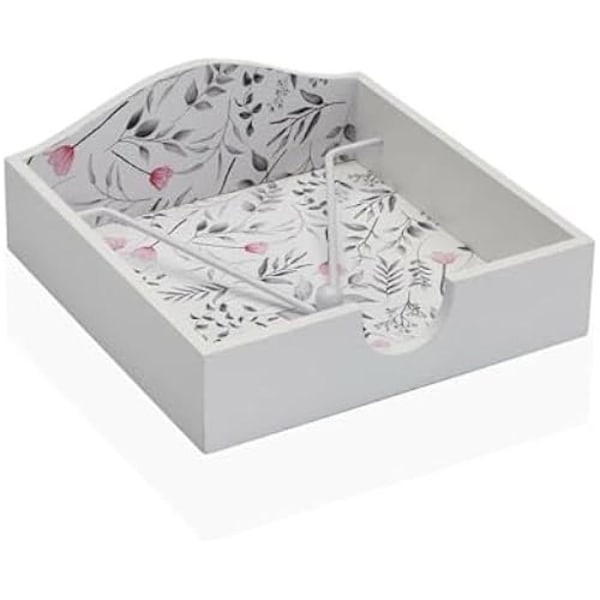 Pyyhehylly - Versa - Caprice - Puu - Monivärinen - 19,5 x 19,5 x 8,5 cm Flerfärgad