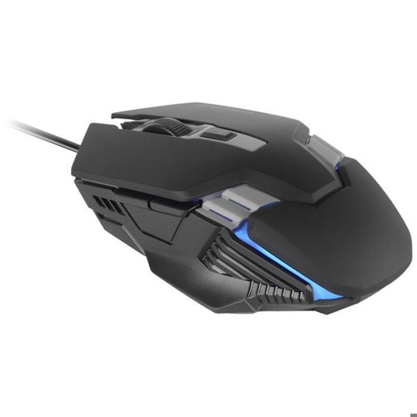 Souris Gaming - Mars Gaming - MM024 - RGB Flow-belysning - Optisk sensor 4000 DPI - Huano mekaniska switchar