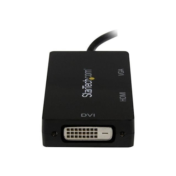 3-in-1 Mini DP - VGA/DVI/HDMI-sovitin - Mini DP - VGA/DVI/HDMI-matkamuunnin - MDP2VGDVHD