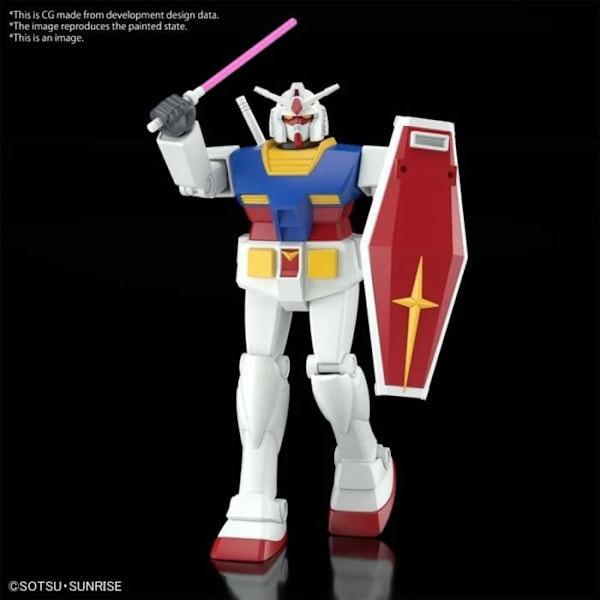 Modell - BANDAI SPIRITS - RX-78-2 Gundam (Revival Ver.) - 1/144 - Flerfärgad - För 14 år och äldre Flerfärgad