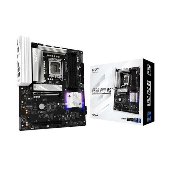 '90-MXBRM0-A0UAYZ ASRock B860 Pro Race Sport Moderkort (Intel LGA 1851)'