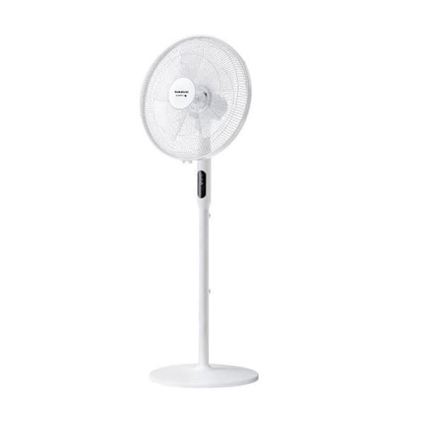 3-i-1 piedestalfläkt - TAURUS ALPATEC - ICE BRISE - 50W - 40cm - Fjärrkontroll Vit