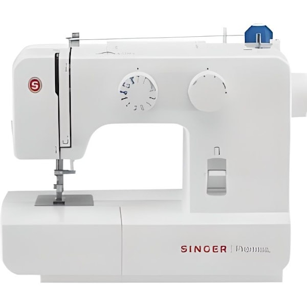 Symaskin - Singer - Promise 1412 - 13 syprogram - Förenklad trädning - 2 års garanti Vit