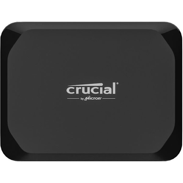 Crucial - Bærbar ekstern SSD - X9 1TB - Kompatibel med pc, Mac, PlayStation og Xbox, USB-C 3.2 - CT1000X9SSD9