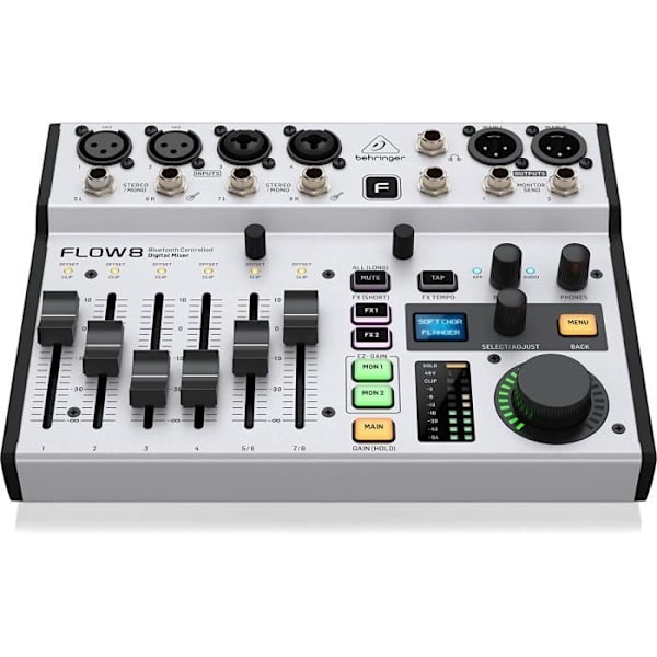 Behringer FLOW 8 8-kanals digital mixer med lydkontrol
