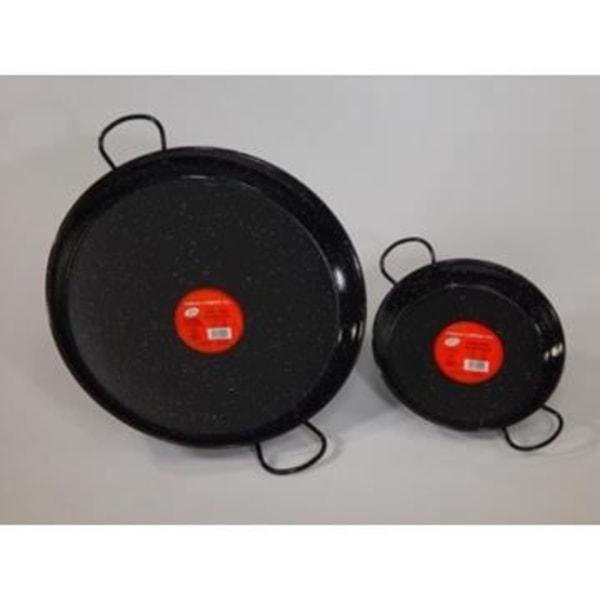Tapaskål - MÄRKE - 34 cm - Emalj - Diska i diskmaskin - Klassisk stil Svart