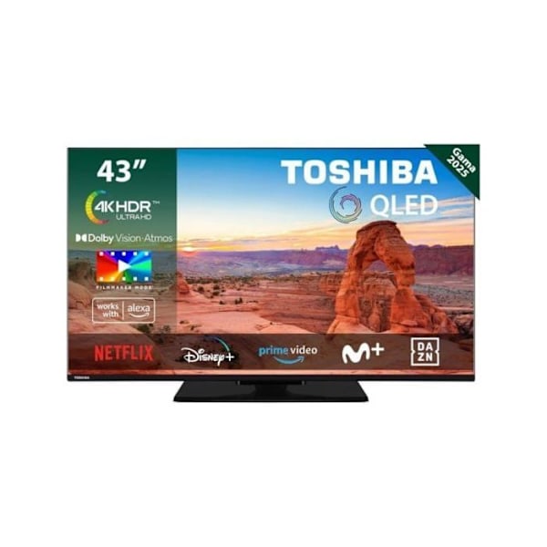 Toshiba QLED 43" 43QV3F63DG UltraHD 4K VIDAA