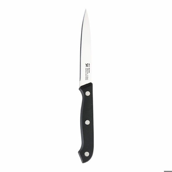 San Ignacio SG-4181 køkkenkniv og holdersæt sort rustfrit stål 6 stk. Svart