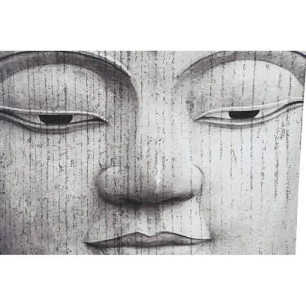 DKD Home Decor Pine Canvas Buda Ram (2 st)