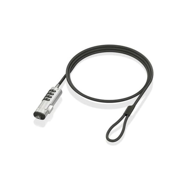 AISENS SÄKERHETSKABEL NANO KOMBINATIONS LOCK 1,5M