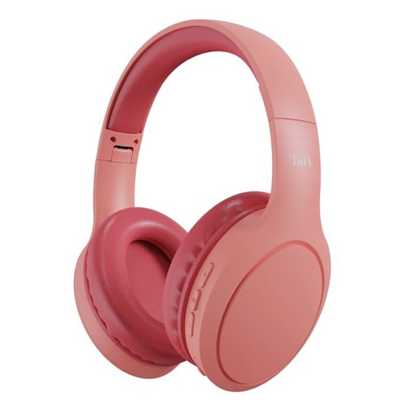 Bluetooth-hörlurar - TONALITY - Circum-aural - Rosa - Optimal komfort - Trådlös Terrakotta, hallonrosa