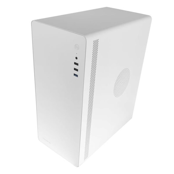 Tacens ENSIS, ATX PC-kotelo, Täysmetallinen muotoilu, Erittäin kestävä rakenne, Puolitorni erittäin hiljaisella 120 mm FDB-tuulettimella,