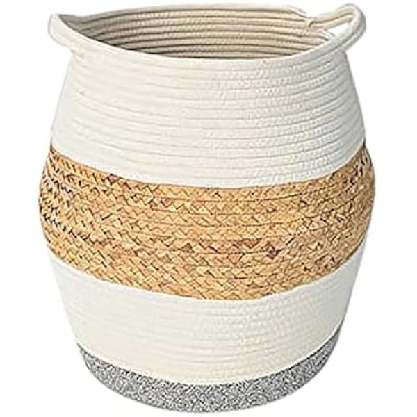 Korg - DKD HEMINNREDNING - Standard - Bomull - Vit - 30x30x40 cm Vit