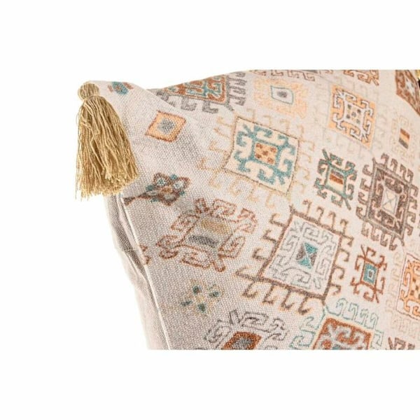 beige diamantkudde 60 x 20 x 60 cm beige