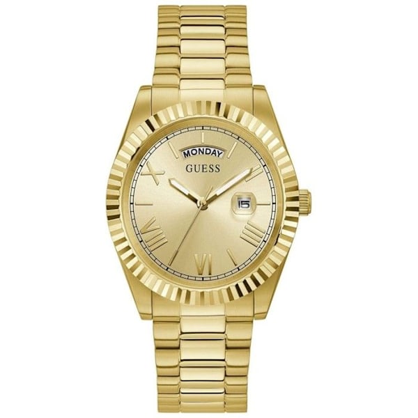 Kello - Guess - Connoisseur GW0265G2 - Ruostumaton teräs - Kulta - Monitoiminen Guld