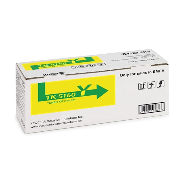 KYOCERA TK-5160Y tonerpatron - Gul - Laser - 12000 sider