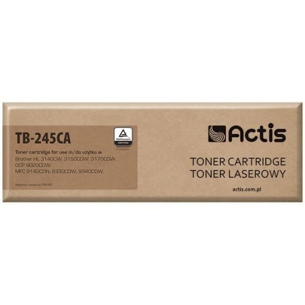 Cartouche de toner ACTIS TB-245CA til BROTHER TN-245C printer