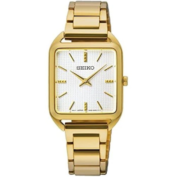 Kello - SEIKO - SWR078P1 - Analoge - Teräs - Vedenpitävyys 3 ATM Svart silver