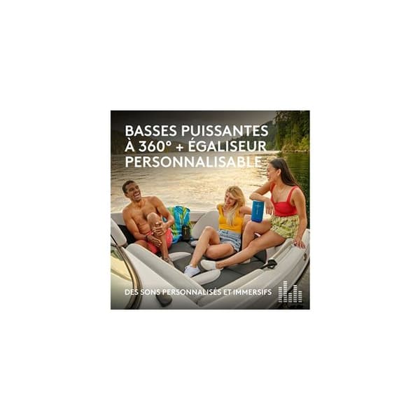 Bärbar trådlös högtalare Ultimate Ears Everboom Bluetooth Blå Blå