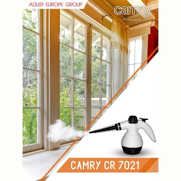 Dampvriser - CAMRY - 1100 W - Damp - Hvid