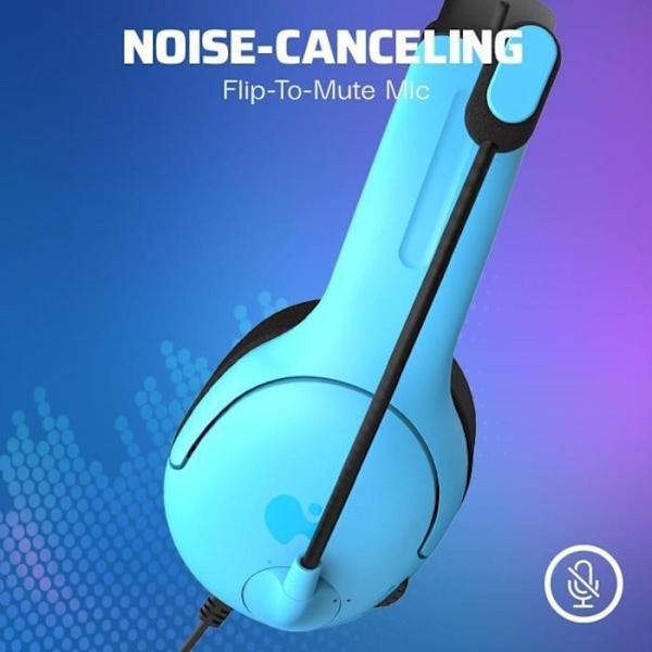 Trådlös hörlurar - Airlite - Neptune Blue - Kompatibel med PS4/PS5 - Mikrofonarm - Circumaural båge Blå Neptunus