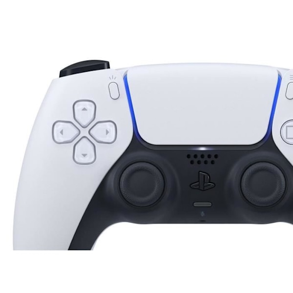DualSense™ trådlös handkontroll - Vit I PS5 och PC Vit och svart