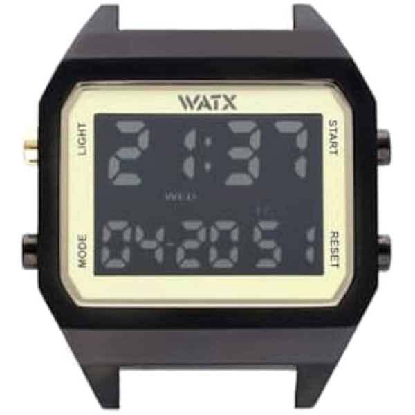 Unisexur Digi2 úr / Matt IPGun / 34,5 mm - WATXANDCO - Kvars - Steinvérnd - Vatnsheldni 3 Atm Matt IPGun