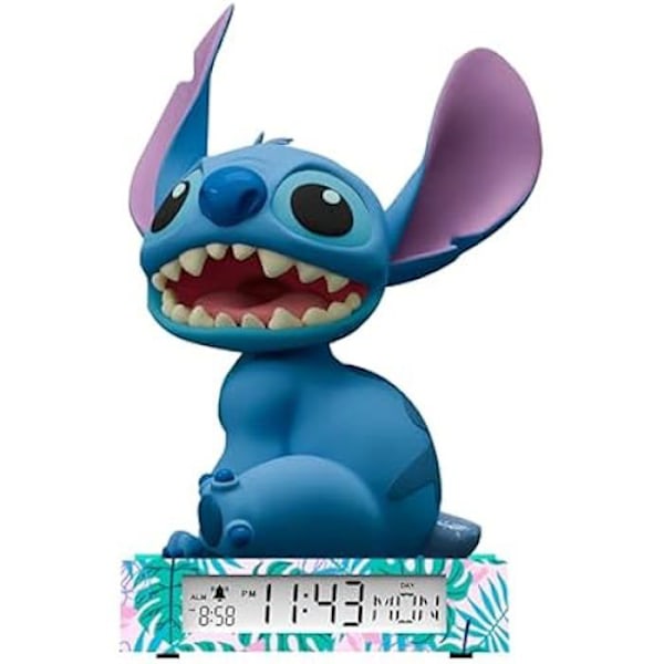 Lampe 3D - KIDS EUROSWAN - Stitch - Väckt - Larm - Datum - Flerfärgad Multifärgad
