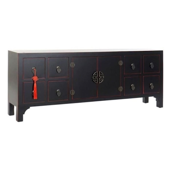 TV-møbel Thyann Fir Wood MDF (130 x 24 x 51 cm)