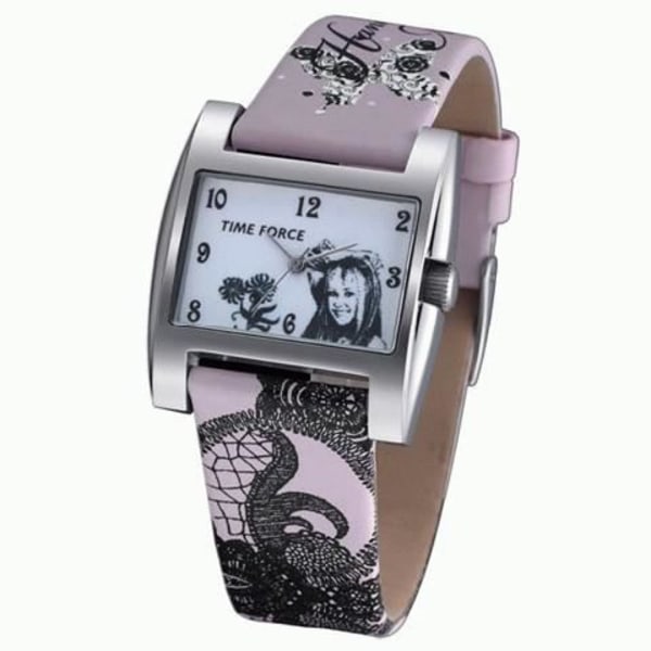 Ur - Time Force - HM1007 - Kvarts - Analog - Hvid Læder