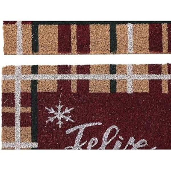 Dörrmatta - DKD HEMINNREDNING - Flerfärgad - PVC och kokosfiber - 60 x 40 cm - Rektangulär Flerfärgad