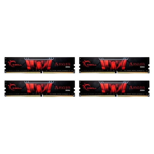G.SKILL Aegis - 32 Gt - DDR4 3200 Mhz - Quad Channel - Lämpöä johtava jäähdytin