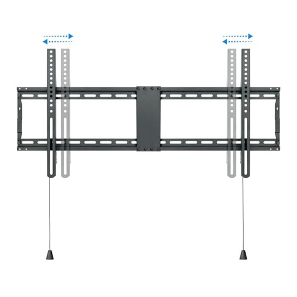 Seinäteline - TOOQ - LP4390F-B - Näytöt 43" - 90" - VESA 200x200 - 800x400 - 70 kg max