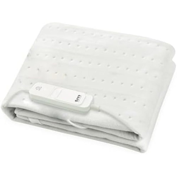 TM Electron sähkölämmitteinen patjanpäällinen yhden hengen sänkyyn 60 W, 3 lämpötilatasoa ja automaattinen sammutus. Mitat: