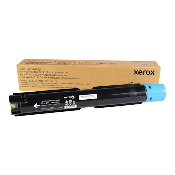 Tonerpatron - Xerox - VersaLink C7000/C7120/C7125/C7130 - Cyan - Original kvalitet - Laser