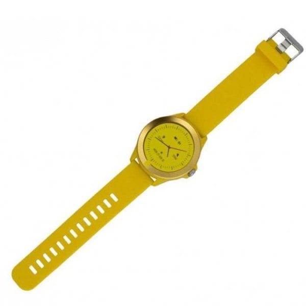 FOREVER Colorum Smart Watch 1,22" IP68 vedenpitävä miehille ja naisille - Unisex - värillinen kello - keltainen kello - eri tilat