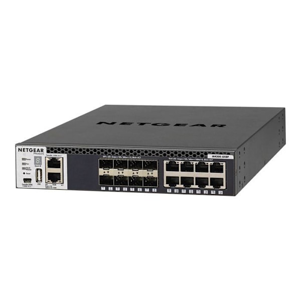 Kytkin hallittavissa - NETGEAR - M4300-8X8F - Pinoitettavissa - 16x10G - 8x10GBASE-T ja 8xSFP+