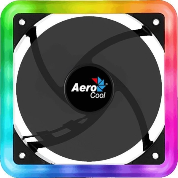 AEROCOOL EDGE 14 ARGB - Fodral Fläkt - 14cm A- RGB
