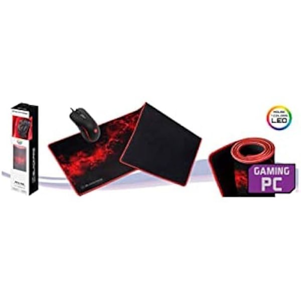 Musemåtte - ARDISTEL - RATON 7D - XXL - BFX150 - Optimal komfort til gaming Flerfärgad