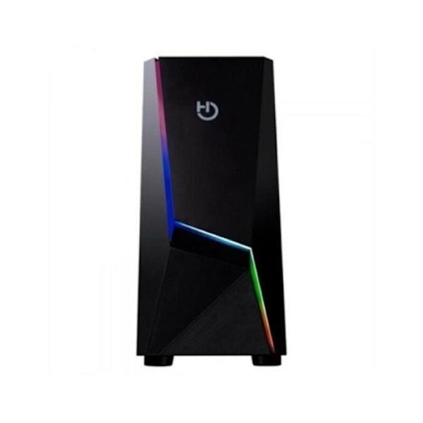 Hiditec CHA010027 V20 Pro ARGB Semi-Tower ATX -kotelo musta