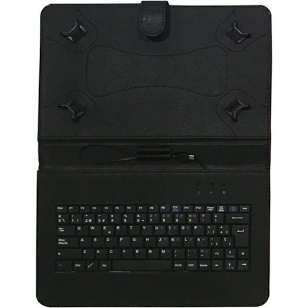 Tastatur til Talius touchscreen tablet - TAL-CV3006-BLK - FUNDA Para Tablet 10" Con TECLADO USB CV-3006 Negra