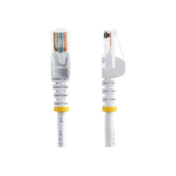 STARTECH Cat5e UTP-netværkskabel - Hookless - 5m - Anti-Snag RJ45 Ethernet-ledning - Patch-kabel - M/M - Sort