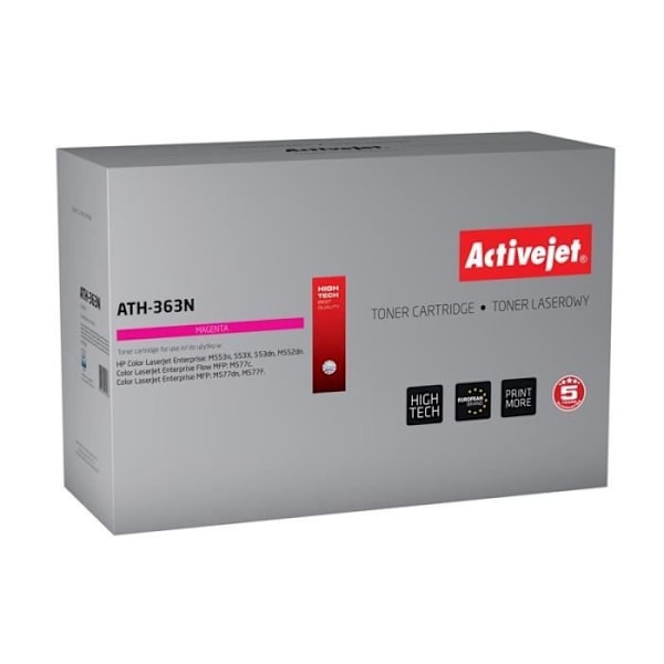 Activejet ATH-363N tonerpatron 1 stk. kompatibel magenta
