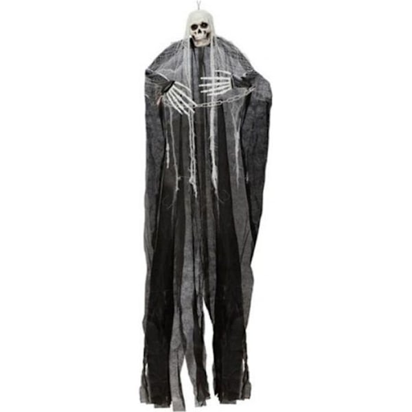 Lysende Hængende Skelet - Multifarvet - 170 cm - Festdekoration - Halloween - Udendørs Flerfärgad