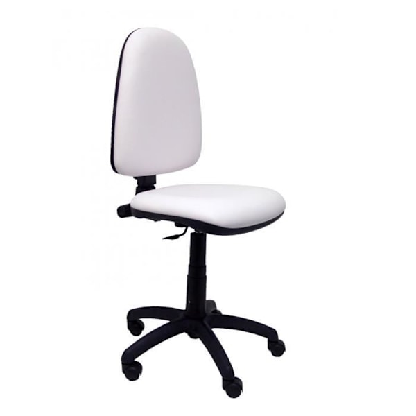 Ergonomisk kontorstol med højdejusterbar permanent kontaktmekanisme Polstret sæde og ryg i lignende stof